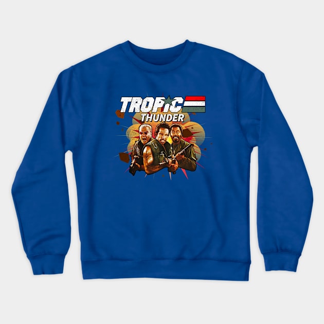 satirical action comedy film Crewneck Sweatshirt by RODRIGO-GIMRICH